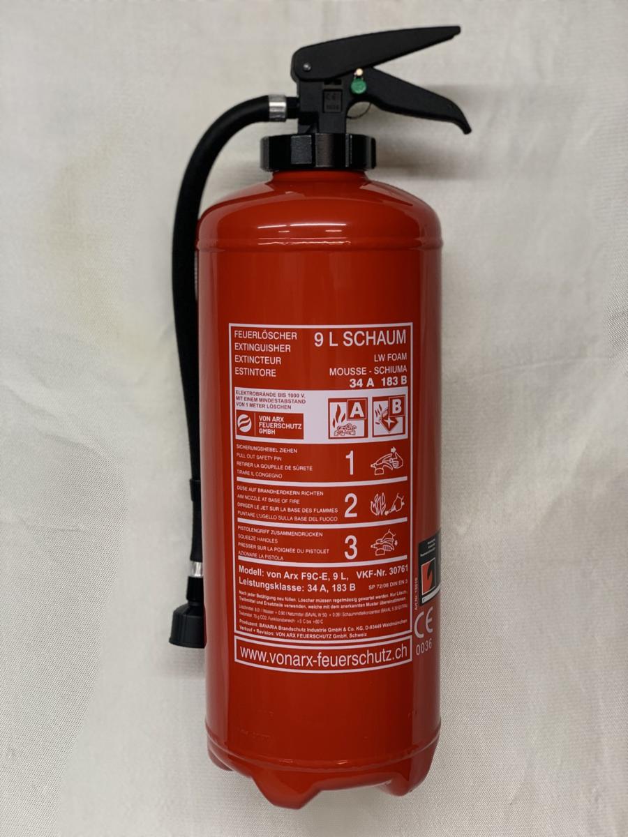 BAVARIA 5kg CO2-Feuerlöscher, 5LE - Bavaria Feuerlöschershop