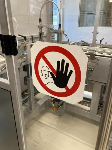 Kein Zutritt für Unbefugte.
